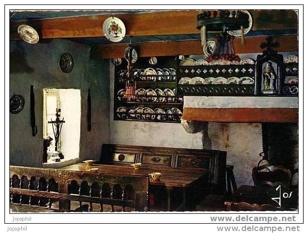 Intérieur Breton à Sainte Anne La Palud - 1963 - Plonévez-Porzay - Douarnenez