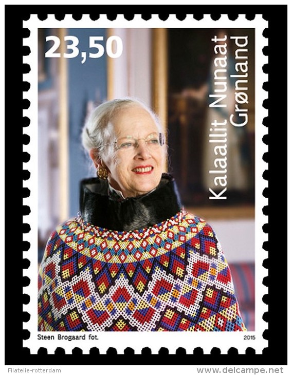 Groenland / Greenland - Postfris/MNH - Koningin Margrethe II 75 Jaar 2015 NEW!! - Neufs