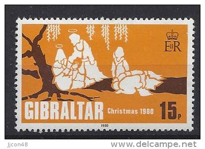 Gibralter 1980 Weinachten  (*)  MH  Mi.414 - Gibraltar