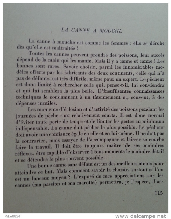 PRIS SUR LE VIF - Ombres Truites Saumons ... Et La Mouche Art Et Technique - Ch. C. RITZ + Carte Signée Ch. Ritz - Chasse/Pêche