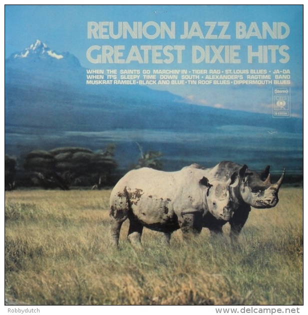 * LP *  REUNION JAZZ BAND - GREATEST DIXIE HITS (Holland 1971 EX-!!!) - Jazz