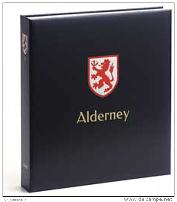 DAVO 4631 Luxe Stamp Album Alderney 1983-2015 - Binders Only