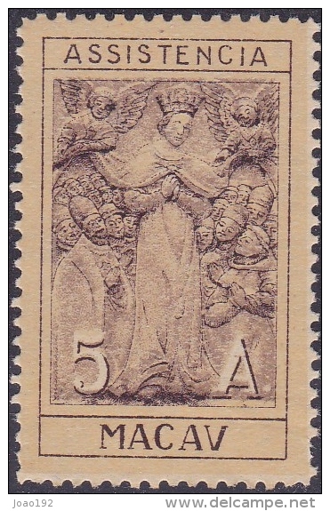 MACAU - ASSISTENCIA - AFINSA Nº 6 - MNH *** (3) - Neufs