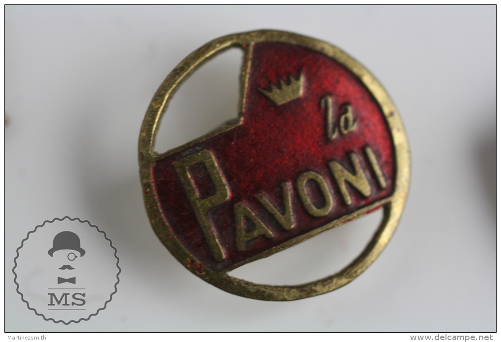 Old La Pavoni Advertising Logo  - Pin Badge #PLS - Marcas Registradas
