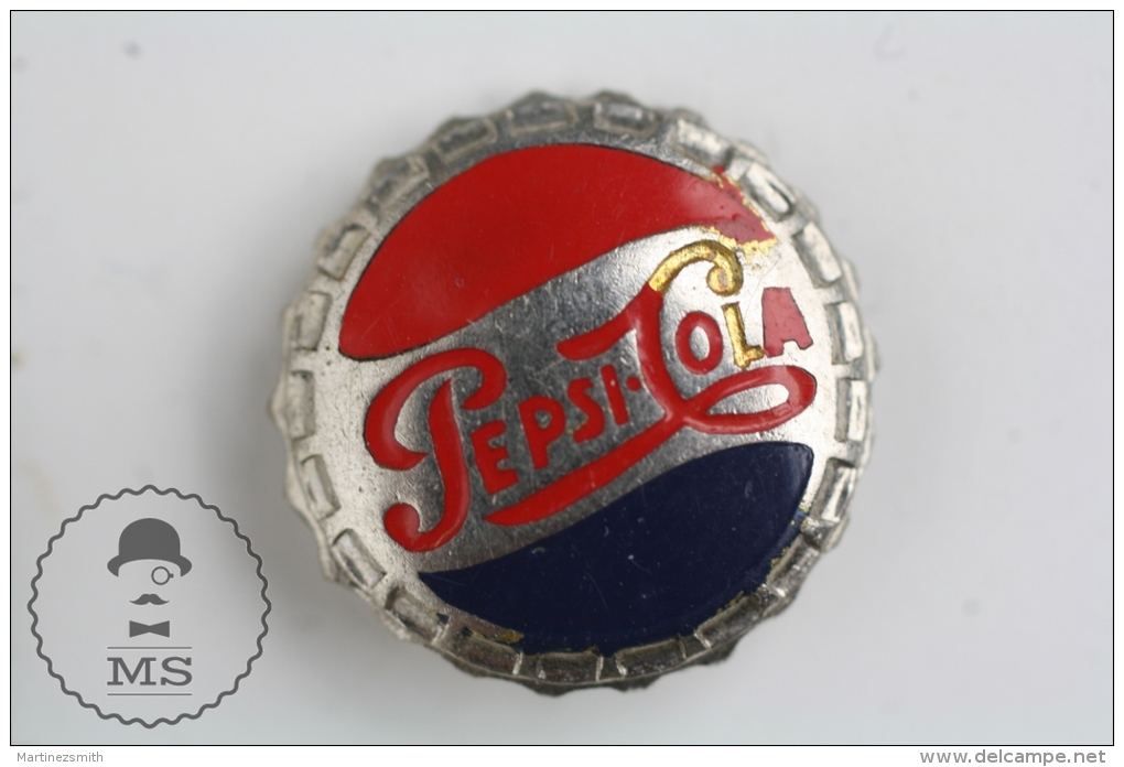 PEPSI COLA Old Advertising - Pin Badge #PLS - Marcas Registradas