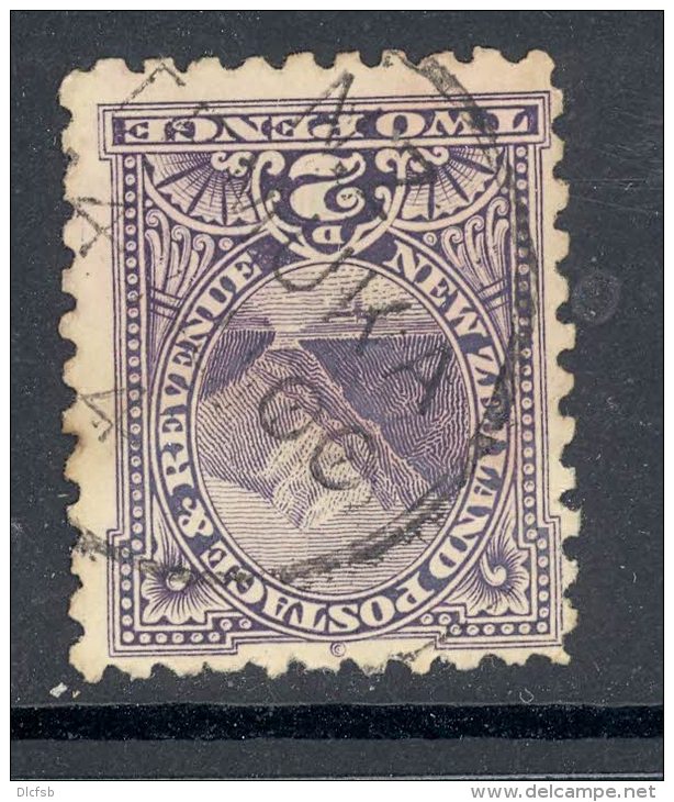 NEW ZEALAND, Class A Postmark `TEMUKA` - Usados