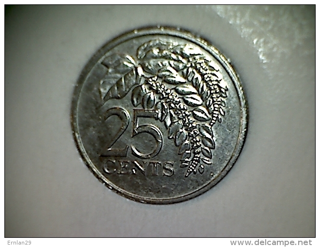 Trinidad - Tobago 25 Cents 1981 - Trinidad & Tobago