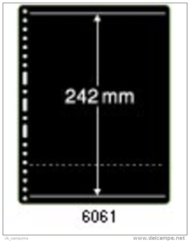 PRINZ Stock Pages 6771 Prinz-System, Double-sided 1 Pocket 242 Mm Height - Vierges