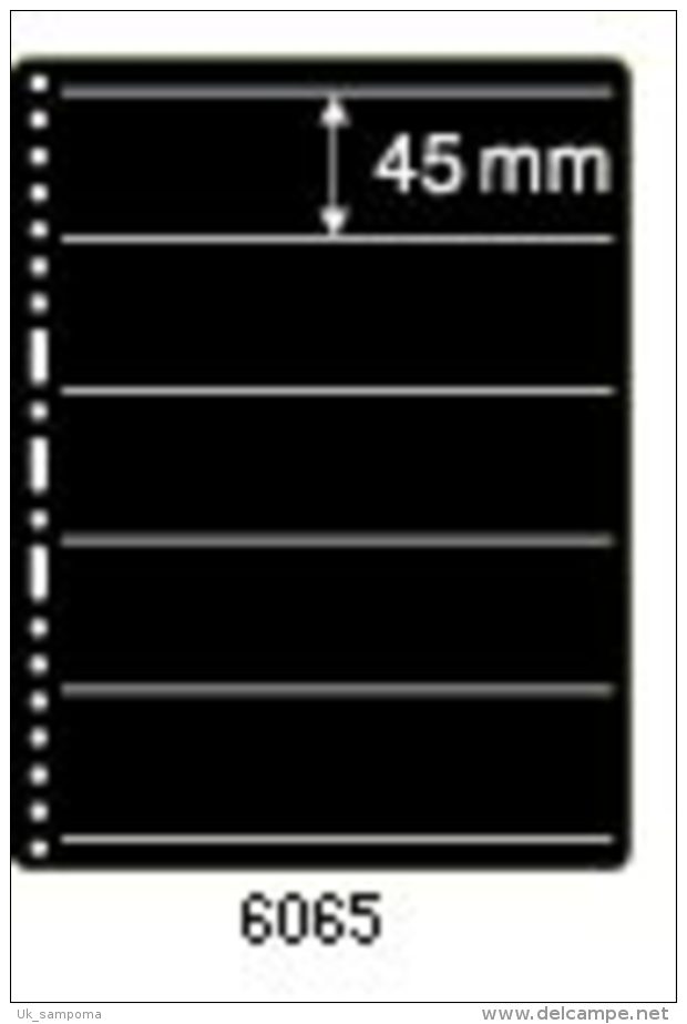 PRINZ Stock Pages 6775 Prinz-System, Double-sided 5 Pockets Each 45 Mm Height - Blankoblätter