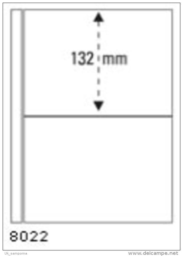 PRINZ PRO-FIL System 8022 5 Sheets 2 Pockets 132 X 195 Mm - Blankoblätter