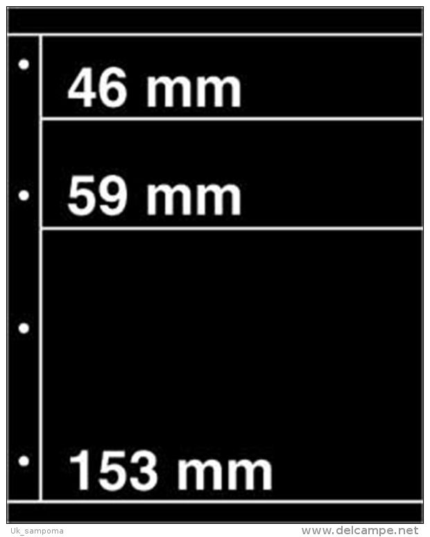 DAVO 529709 Kosmos Stockpages TWIN V (5) - Blank Pages