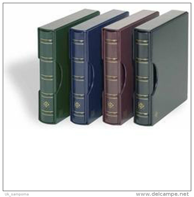 Turn-bar Binder PERFECT DP, In Classic Design With Slipcase, Black - Large Format, Black Pages