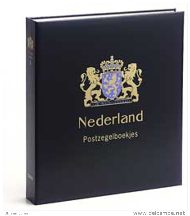 DAVO 541 Luxe Binder Stamp Album Netherlands Booklets - Grand Format, Fond Noir