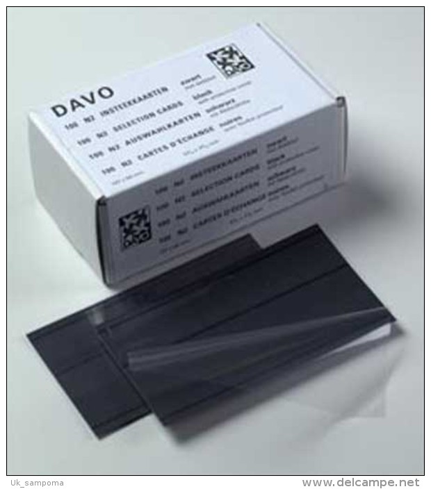 DAVO 29540 N2 Stockcards (147x84mm) 2 Strips (per 100) - Tarjetas De Almacenamiento