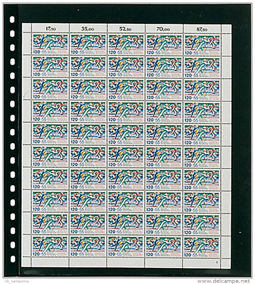 Lindner 020 Omnia Mint Sheet Page With 1 Pocket (262 X 305 Mm) Per Page, Black - Sobres Transparentes