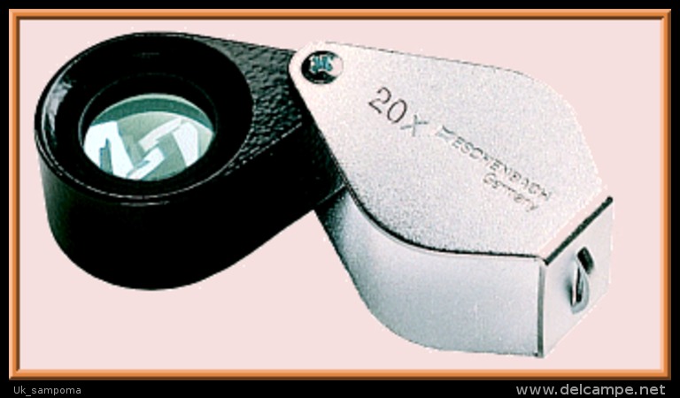 Lindner 7172 Eschenbach Folding Magnifier - 20x - Pinces, Loupes Et Microscopes