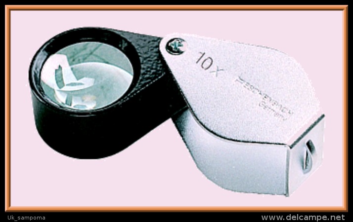 Lindner 7170 Eschenbach Folding Magnifier - 10x - Pinces, Loupes Et Microscopes