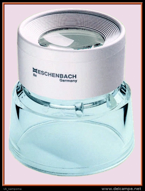 Lindner 7166 Eschenbach Stand Magnifier - 8x - Pinces, Loupes Et Microscopes