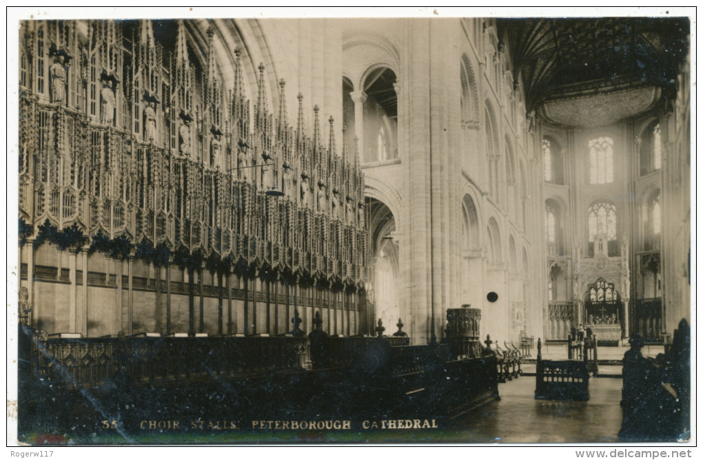 Choir Stalls, Peterborough Cathedral - Northamptonshire