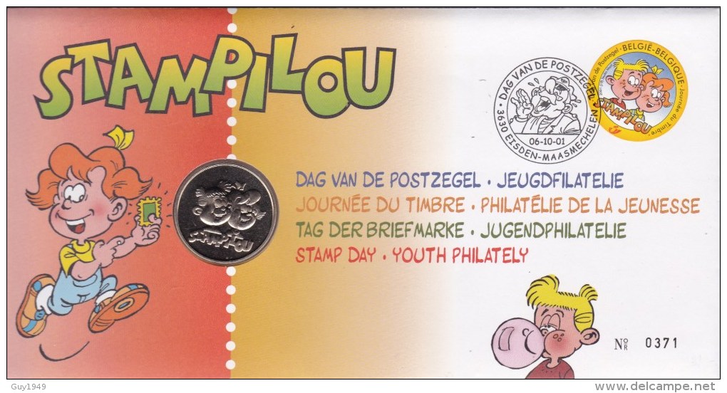 DAG V/D POSTZEGELS JEUGDFILATELIE -JOURNEE DE TIMBRE     STAMPILOU - Numisletter