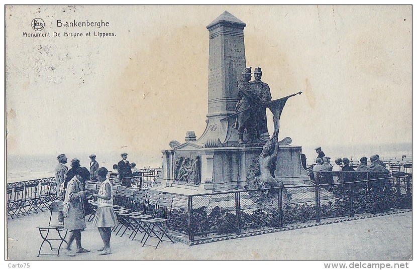 Belgique - Blankenberghe Blankenberge - Monument Militaire  - Congo - Blankenberge