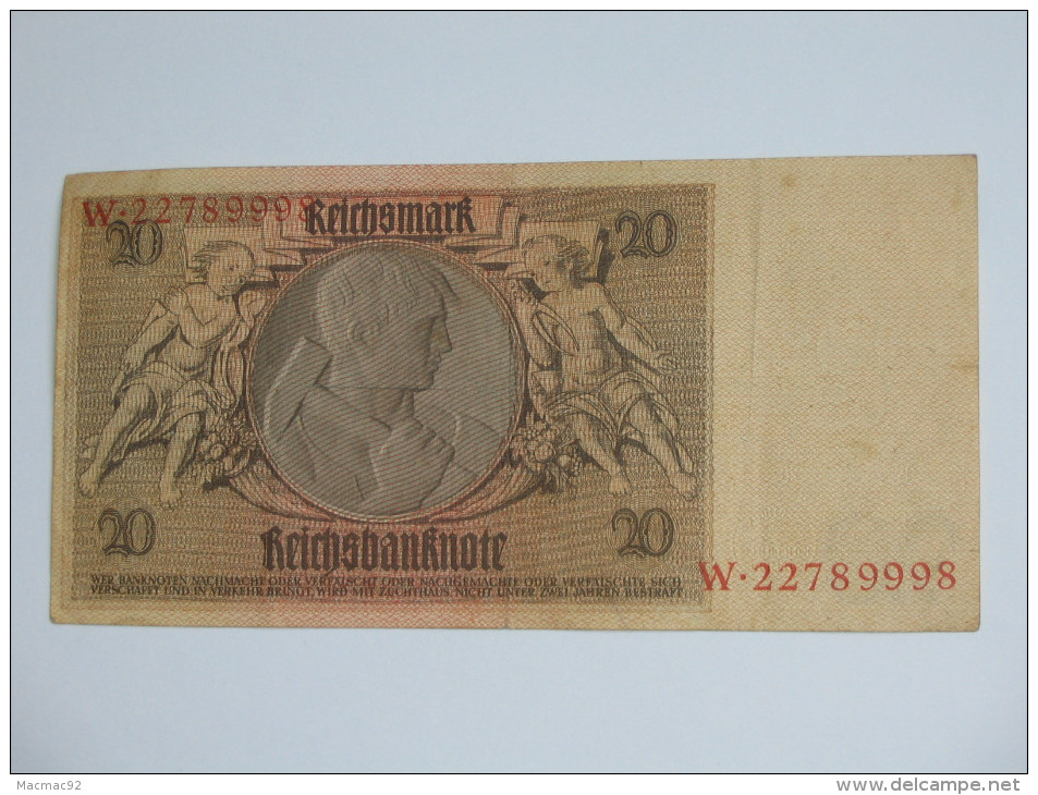 20 Zwanzig Mark - Berlin  1929 - Reichsbanknote - Germany **** EN ACHAT IMMEDIAT **** - 50 Mark