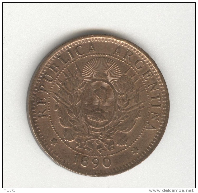 2 Centavos Argentine / Argentina 1890 TTB+ - Argentine