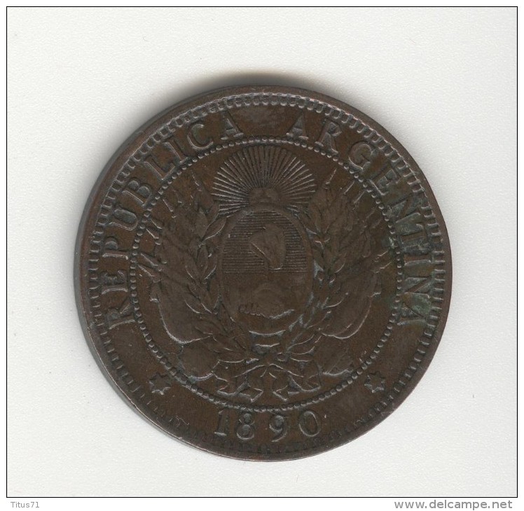 2 Centavos Argentine / Argentina 1890 TTB - Argentine