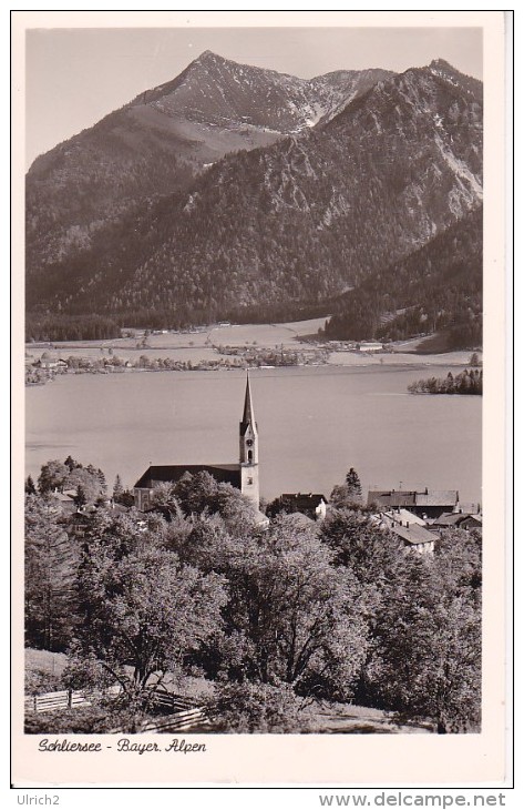 AK Schliersee - Bayer. Alpen - 1958 (15662) - Schliersee