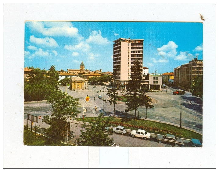 REGGIO EMILIA,P.za Tricolore E Grattacielo-1968-BENZINA SHELL-BP-Auto-CAR-!!!!!! - Reggio Nell'Emilia