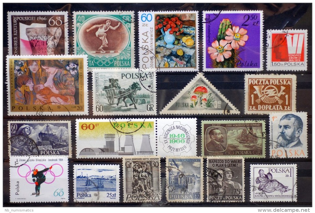 Poland- Lot Stamps (ST8) - Collections