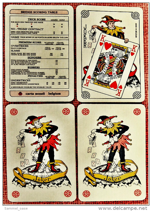 Bridge - Poker - Canasta , Kartenspiel Von Pall Mall  -  Komplett Mit 54 Spielkarten - Denk- Und Knobelspiele