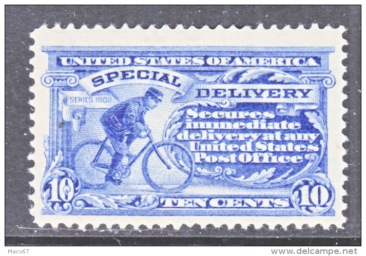 U.S. E 11    *  BICYCLE  MESSENGER - Special Delivery, Registration & Certified