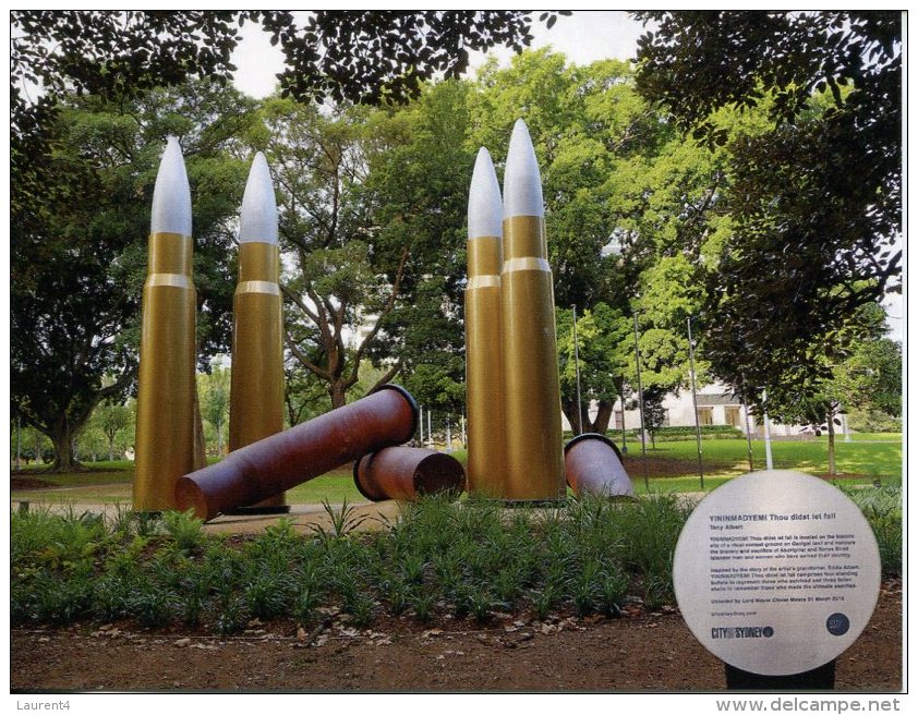 Australia - NSW - Sydney - Indigenous Australian War Memorial, Hyde Park - Unveiled On 30th March 2015 - Aborigines