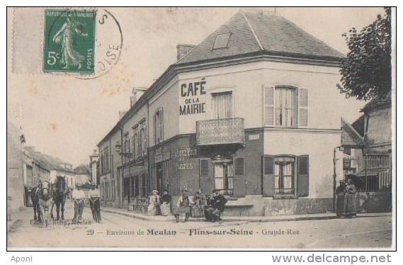 .CAFE DE LA MAIRIE - Flins Sur Seine