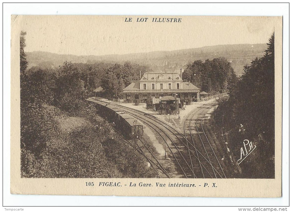 Figeac - La Gare - Vue Intérieure - Figeac