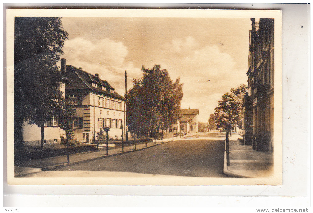 0-7232 BAD LAUSICK, Bahnhofstrasse, 1951 - Bad Lausick