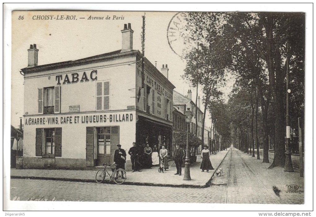 CPA CHOISY LE ROI (Val De Marne) - Avenue De Paris - Choisy Le Roi