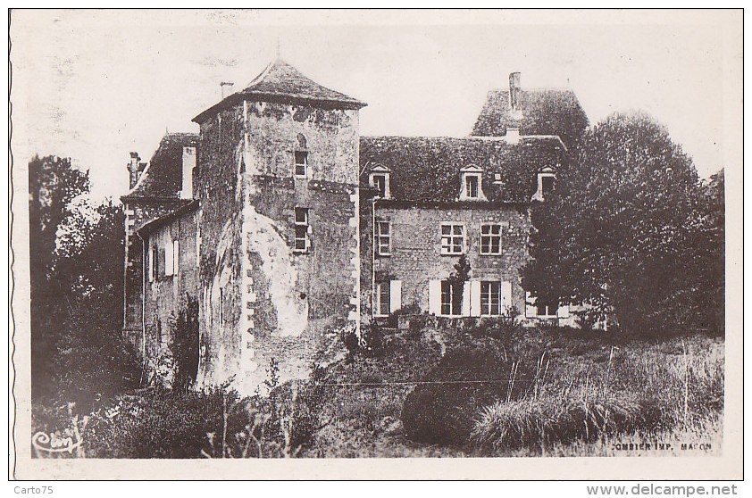 Montflanquin 47 - Château De Roquefère - Cachet Postal - Editeur Combier - Monflanquin