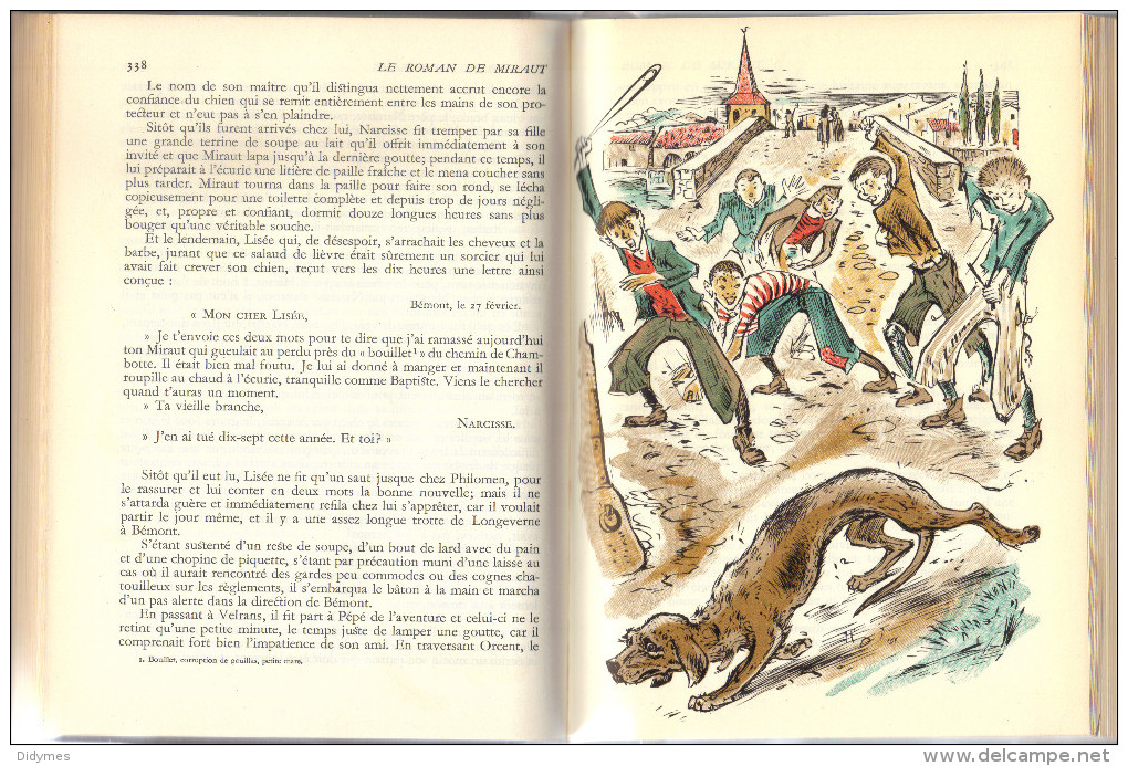 Bibliophilie Oeuvres De Louis PERGAUD Ill.papier-Hollande1021 Pages,1954, Exemplaire N° 4485. La Guerre Des Boutons - Altri Classici