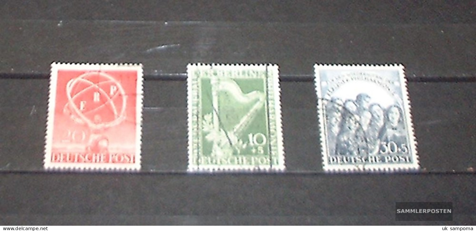 Berlin (West) 1950 Fine Used / Cancelled Complete Volume In Clean Conservation - Used Stamps