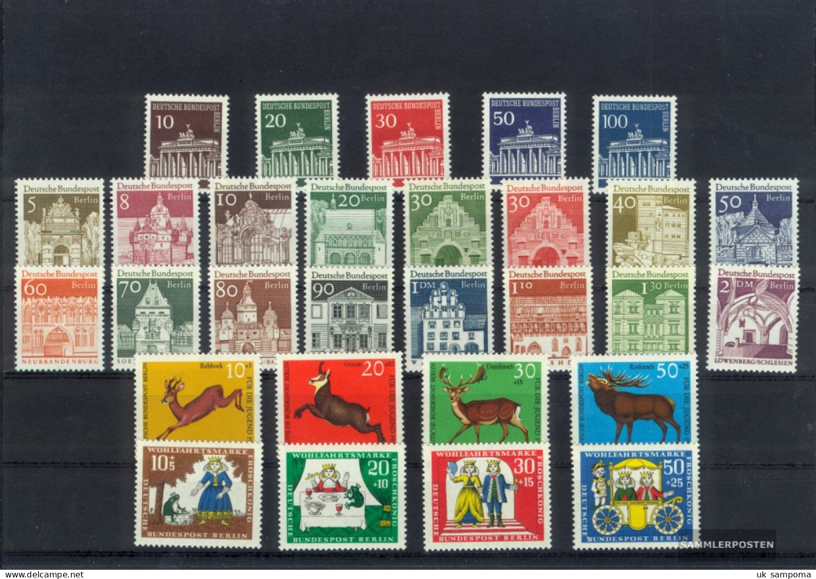 Berlin (West) 1966 Unmounted Mint / Never Hinged Complete Volume In Clean Conservation - Unused Stamps