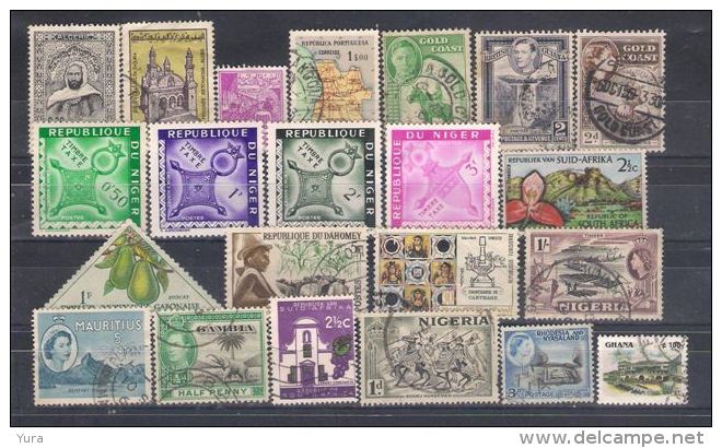 Lot 96  Africa  2 Scans 44 Different  Mint, Used - Vrac (max 999 Timbres)