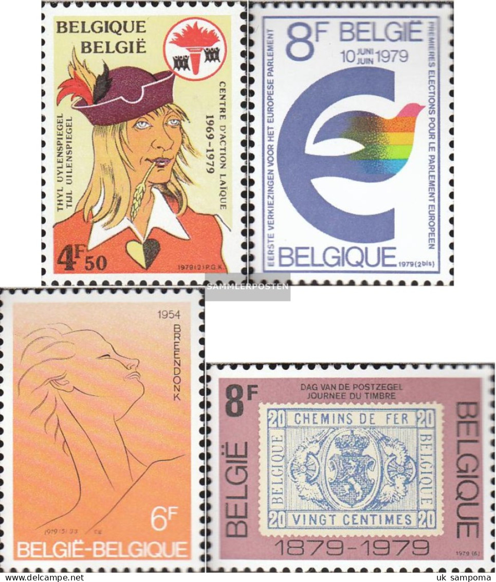 Belgium 1975,1976,1980,1981 (complete Issue) Unmounted Mint / Never Hinged 1979 EUlenspiegel, PArliAment U.A. - Neufs