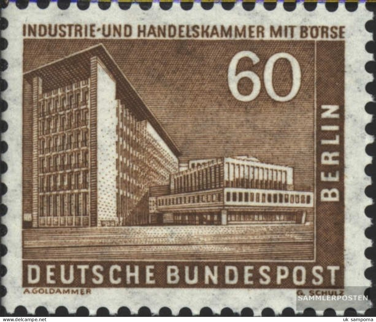 Berlin (West) 151 Unmounted Mint / Never Hinged 1957 Cityscapes - Unused Stamps