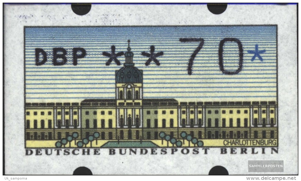 Berlin (West) ATM1, 0.70 Nominal Unmounted Mint / Never Hinged 1987 Automatenmarken - Unused Stamps