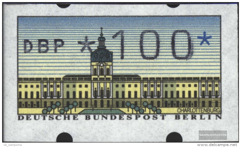 Berlin (West) ATM1, 1.00 Nominal Unmounted Mint / Never Hinged 1987 Automatenmarken - Unused Stamps