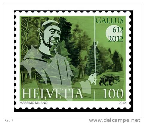 SUISSE - 2012 - 1400 Ann De Gallus - 1v Neuf // Mnh - Unused Stamps