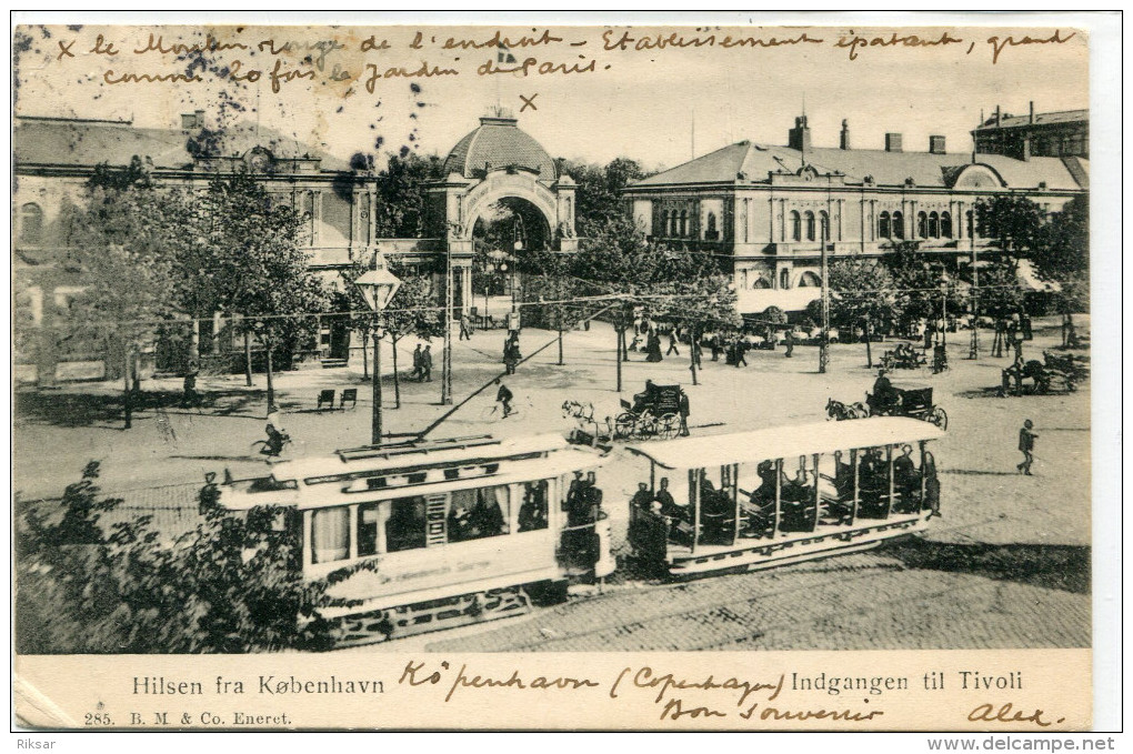 DANEMARK(KOBENHAVEN) TRAMWAY - Danemark