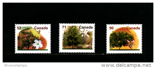 CANADA - 1995   TREES  SET  MINT NH - Nuovi